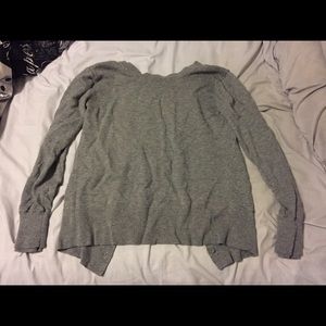 Lulu lemon knit sweater with open back